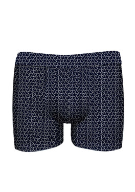 Pánske boxerky John Frank JFBUCWB606 LOCK L Tm. modrá