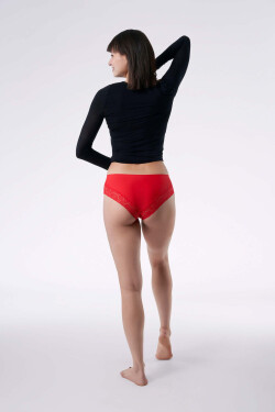 Spodný diel plaviek Cheekie Classic Red - Julimex S