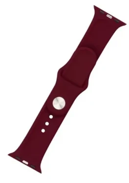 FIXED Silicone Strap Set silikónových remienkov ro Apple Watch 42/44/45/49mm vínovo-červená / dopredaj (FIXSST-434-WIRD)