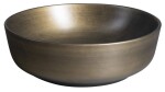 SAPHO - PRIORI keramické umývadlo na dosku, priemer 41,5cm, bronz PI032