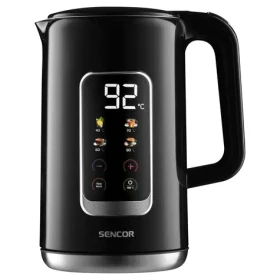 Sencor SWK 0951BK čierna / Rýchlovarná kanvica / 2200W / 1.7L (8590669360307)