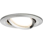 Paulmann 93877 Coin Slim LED vstavané svetlo LED pevne zabudované LED osvetlenie 6 W železo (kartáčovamé); 93877