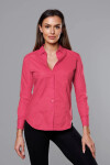 Klasická dámská košile v barvě Červená L (40) model 18302330 - J.STYLE