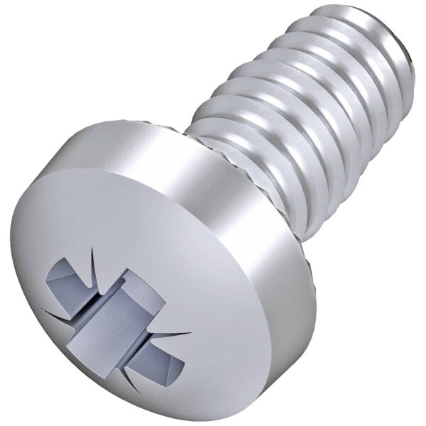 OBO Bettermann 3498092 závitníkové skrutky 4 mm 8 mm krížová dražka Pozidriv ocel pozinkované 100 ks; 3498092