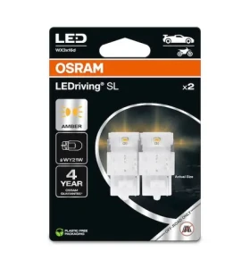 OSRAM LED WY21W / 12V / 100lm / 6000K / 2500h / 2ks (7504DYP-2BL)