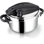 Lamart Pression LTDSD4 / Tlakový hrniec / 4 l / Nerezová oceľ 18/10 / Vhodný pre indukciu (8590669129195)