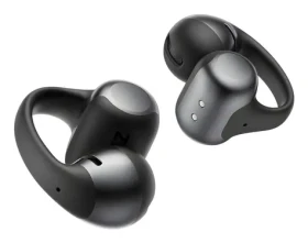 Shokz OpenDots One čierna / Bezdrôtové slúchadlá do uší / Bluetooth 5.4 / dotykové ovládanie / výdrž 10 h (E310BK)