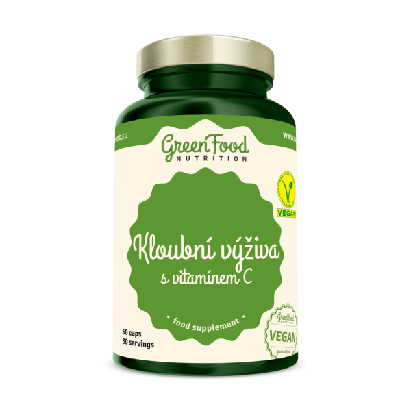 GreenFood Nutrition Klbova výživa s vit C 60cps