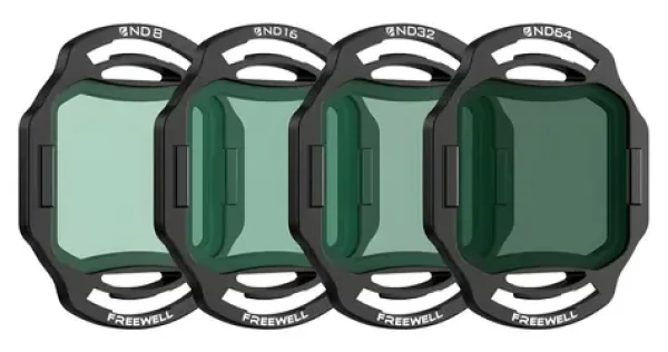 Freewell FW-O4-STD / Sada filtrov / ND8, ND16, ND32, ND64 / DJI O4 Air Unit Pro (FW-O4-STD)