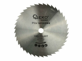 GEKO G00063 / Pílový kotúč / 350 x 32 mm / 40T (G00063)