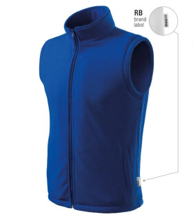 Next fleecová vesta unisex royal blue 05 (štítok značky) S