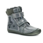 D.D.Step DDStep W063-52263A tmavo šedé zimné barefoot topánky 28 EUR