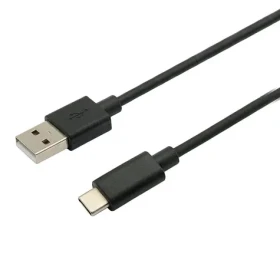 C-tech USB-C kábel 2 m čierna / USB 2.0 A (M) - USB-C (M) (8594125012328)