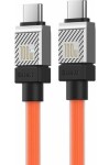 Baseus CAKW000307 Kábel USB-C (M) - USB-C (M) 2 m oranžová / 100W (CAKW000307)