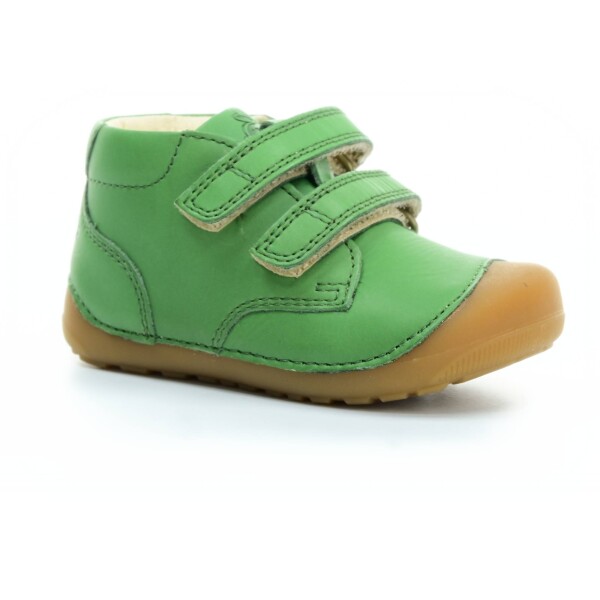Bundgaard Velcro Green (Petit) členkové barefoot topánky 20 EUR