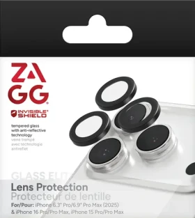 ZAGG InvisibleShield Premium Glass Elite čierna / Ochranné sklo / Apple iPhone 15-17 Pro/Pro Max / 3 ks (200118680)