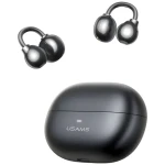 USAMS Echo R02 šedá / Slúchadlá / Clip-on / Bluetooth 5.3 (BHR0201)