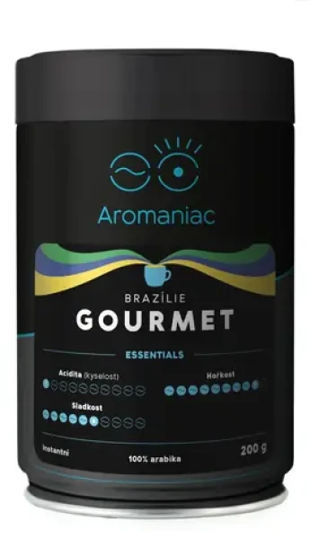 Brazília Gourmet / Instantná káva / 200 g / Dóza