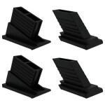 MUNK Günzburger Steigtechnik 019245 Munk vnútorné topánok hliníkové skladacie schodisko 4 ks; 019245