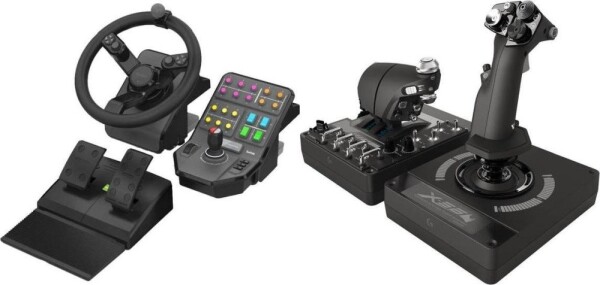 Logitech G Saitek Farm Sim Controller (945-000062) + G X56 Hotas (945-000059)