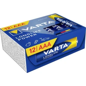 Varta Longlife Batéria AAA 12ks / 1.5V / alkalická / v boxe (215128)