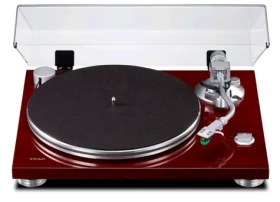 Teac TN-3B-SE hnedá / Gramofón / 33 amp; 45 RPM / RCA / predzosilňovač (250447)