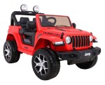 Mamido Elektrické autíčko Jeep Wrangler Rubicon 4x4 červené