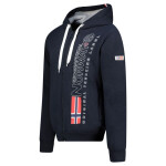 Pánska mikina s potlačou Fogora DB 100 WZ3065H/GN Dark Blue - Geographical Norway 2XL tmavě modrá - vzor