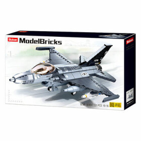 Sluban Model Bricks M38-B0891 Stíhačka F-16 Falcon