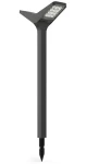 Immax SUN BUTTERFLY vonkajšie solárne LED osvetlenie čierne / Zápichové / 1.5 W / IP65 (08518L)
