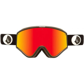Dámske/pánske športové lyžiarske okuliare Volcom Yae s UV ochranou Red (VG0722300) Jedna velikost