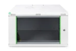 Digitus Dynamic 7U sivá / Nástenný rozvádzač / 416x600x450 mm / nosnosť 60 kg / IP20 (DN-19 07-U-EC)