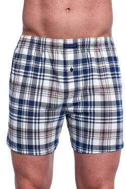 Pánske šortky 002/319 Comfort - CORNETTE krémová XL