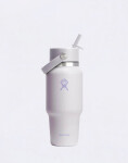 Hydro Flask Wide Mouth Travel Bottle with Flex Straw Cap (710 ml) Cloud Pink