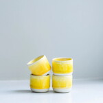 Studio Arhoj Porcelánový hrnček Sun Beam 50 ml