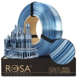 ROSA 3D Filaments PLA SILK REFILL Multicolor 1,75 mm ROSA 1 kg PACIFIC