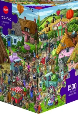 HEYE Puzzle Vidiecky jarmok