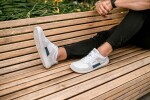 Skinners Oldschooler Leather Blue/White barefoot topánky 45 EUR