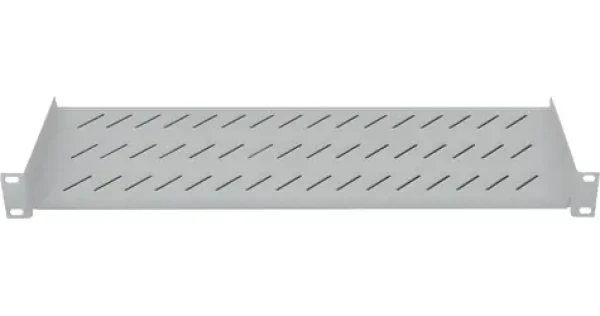 Intellinet polica šedá / Rack polica / 19" / 1U / hĺbka 150 mm / nosnosť 25 kg / predná montáž (712200)