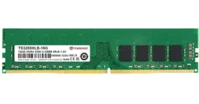 Transcend pamäť 16GB / DDR4 3200 / U-DIMM / 2Rx8 / 1Gx8 / CL22 / 1.2V (TS3200HLB-16G)