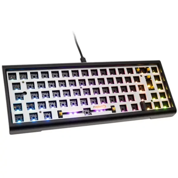 Ducky Tinker 65 Barebone Gaming-Tastatur / RGB / ISO / čierna / DE (PKTI2367IST-ISO01)