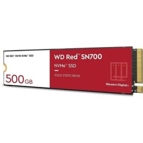 WD RED SN700 500GB / M.2 2280 / NVMe PCI-E 3.0 x4 / RW: 3430 amp; 2600 MBps / MTTF: 1.75 / 5y (WDS500G1R0C)