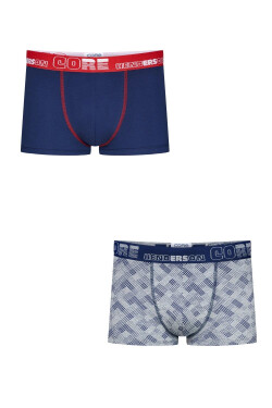 Pánske boxerky 2 Pack 39778 Nerd - HENDERSON vícebarevná XXL