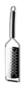 Microplane Gourmet Grater plátkovacia strúhadlo strúhacia páska čierna / 31.2 x 7.5 x 3 cm / jemná nerez oceľ (45002)