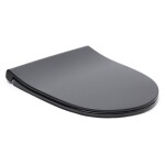 WC doska VitrA Sento duroplast čierna 120-083R009 120-083R009