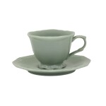 Chic Antique Šálka s podšálkou Provence Verte 180 ml