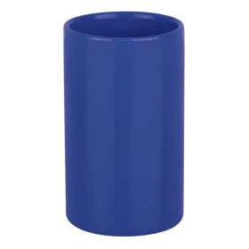 Spirella TUBE kelímok na kefky tmavomodrý / keramika (7610583160683)