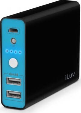 ILuv MyPower 10400mAh čierno-Modrý