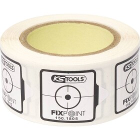 Role samolepiek Fixpoint, 300 samolepiek KS Tools 150.1805; 150.1805