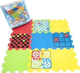 Penové puzzle so sadou doskových hier